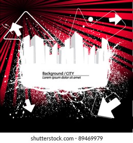 grunge and new city frame design