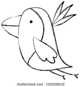 grunge nice bird wild animal creature