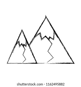 grunge nice mountain graphic texture design