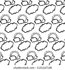 grunge nice sun weather and clouds background