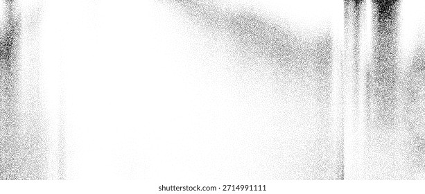 Textura de grano de ruido grunge. Superposición degradada punteada envejecida. Glitch fondo de efecto de fotocopia rasterizada. Fondo de pantalla de partículas de polvo de arena. Fondo grunge salpicado. Vector de papel desgastado