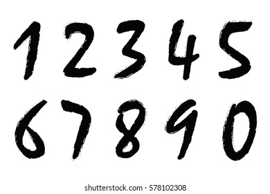 1,083 Distressed Number Drawing Images, Stock Photos & Vectors ...
