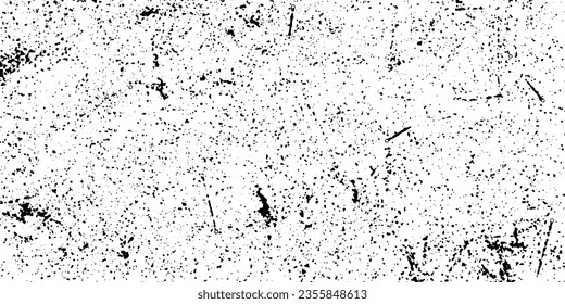Grunge la vieja textura negra detallada. Fondo del vector