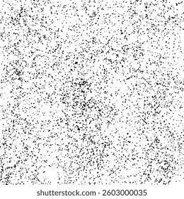 Grunge old detailed black texture. Vector background	
