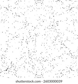 Grunge old detailed black texture. Vector background	
