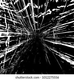 Grunge old grid mesh black cover template. Web cobweb spiderweb net distressed overlay texture. Striped tabby grainy backdrop. Messy dirty surface creative element. EPS10 vector.