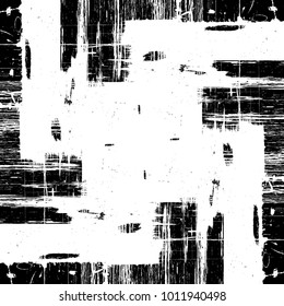 Grunge old grid mesh paint black cover template. Web cobweb spiderweb net distressed overlay texture. Striped tabby grainy backdrop. Messy dirty surface creative element. EPS10 vector.