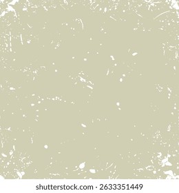 Grunge old surface, seamless texture with dirty small spots, grit and noise. Abstract background with randomly filling small dirty spots. Overlay grain template. Scuff and scratches effect. Vector