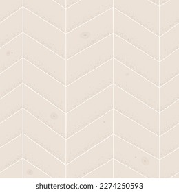 Grunge old wood vector blue seamless pattern with wooden zigzag panels and planks. Herringbone background.