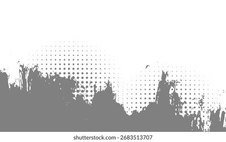  Grunge auf schwarzem Hintergrund für Overlay-Textur abstrakter Grunge-Hintergrund