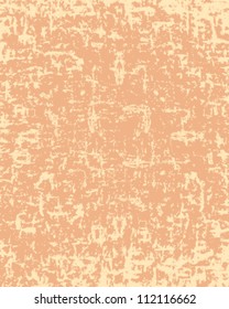 Grunge orange frame texture. Paper illustration background. Vector ink grunge brush.