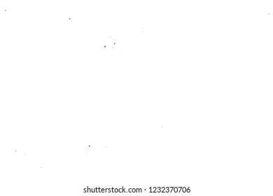 Grunge overlay layer. Abstract black and white vector background. Monochrome vintage surface with dirty pattern in cracks, spots, dots. Old wall in dark horror style design