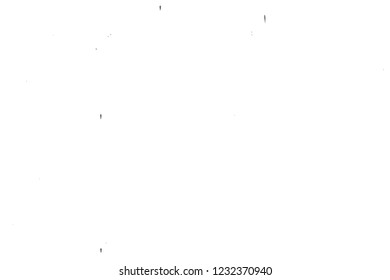 Grunge overlay layer. Abstract black and white vector background. Monochrome vintage surface with dirty pattern in cracks, spots, dots. Old wall in dark horror style design