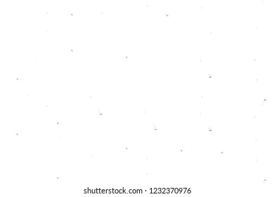 Grunge overlay layer. Abstract black and white vector background. Monochrome vintage surface with dirty pattern in cracks, spots, dots. Old wall in dark horror style design