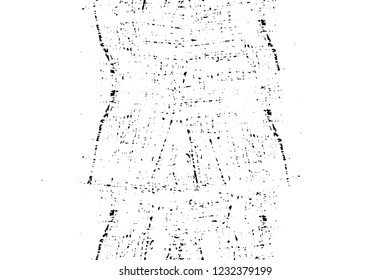 Grunge overlay layer. Abstract black and white vector background. Monochrome vintage surface with dirty pattern in cracks, spots, dots. Old wall in dark horror style design