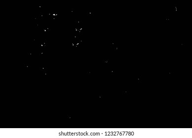 Grunge overlay layer. Abstract black and white vector background. Monochrome vintage surface with dirty pattern in cracks, spots, dots. Old wall in dark horror style design