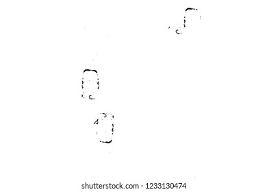 Grunge overlay layer. Abstract black and white vector background. Monochrome vintage surface with dirty pattern in cracks, spots, dots. Old wall in dark horror style design