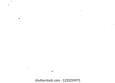 Grunge overlay layer. Abstract black and white vector background. Monochrome vintage surface with dirty pattern in cracks, spots, dots. Old wall in dark horror style design