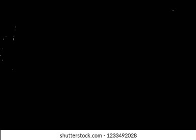 Grunge overlay layer. Abstract black and white vector background. Monochrome vintage surface with dirty pattern in cracks, spots, dots. Old wall in dark horror style design