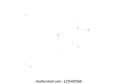 Grunge overlay layer. Abstract black and white vector background. Monochrome vintage surface with dirty pattern in cracks, spots, dots. Old wall in dark horror style design