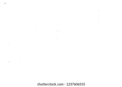 Grunge overlay layer. Abstract black and white vector background. Monochrome vintage surface with dirty pattern in cracks, spots, dots. Old wall in dark horror style design