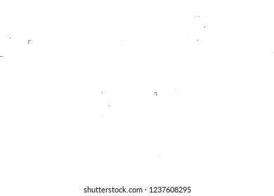 Grunge overlay layer. Abstract black and white vector background. Monochrome vintage surface with dirty pattern in cracks, spots, dots. Old wall in dark horror style design