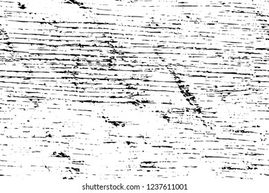 Grunge overlay layer. Abstract black and white vector background. Monochrome vintage surface with dirty pattern in cracks, spots, dots. Old wall in dark horror style design