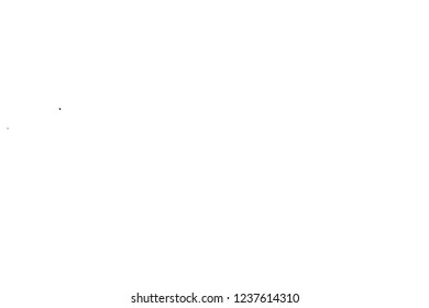 Grunge overlay layer. Abstract black and white vector background. Monochrome vintage surface with dirty pattern in cracks, spots, dots. Old wall in dark horror style design