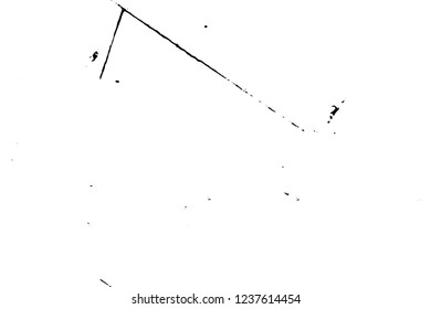 Grunge overlay layer. Abstract black and white vector background. Monochrome vintage surface with dirty pattern in cracks, spots, dots. Old wall in dark horror style design