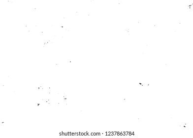 Grunge overlay layer. Abstract black and white vector background. Monochrome vintage surface with dirty pattern in cracks, spots, dots. Old wall in dark horror style design