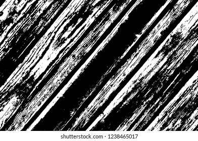 Grunge overlay layer. Abstract black and white vector background. Monochrome vintage surface with dirty pattern in cracks, spots, dots. Old wall in dark horror style design