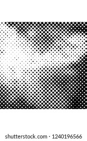 Grunge overlay layer. Abstract black and white vector background. Monochrome vintage surface with dirty pattern in cracks, spots, dots. Old wall in dark horror style design