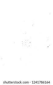 Grunge overlay layer. Abstract black and white vector background. Monochrome vintage surface with dirty pattern in cracks, spots, dots. Old wall in dark horror style design