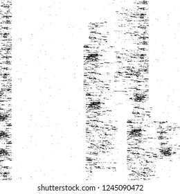 Grunge overlay layer. Abstract black and white vector background. Monochrome vintage surface with dirty pattern in cracks, spots, dots. Old wall in dark horror style design