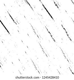 Grunge overlay layer. Abstract black and white vector background. Monochrome vintage surface with dirty pattern in cracks, spots, dots. Old wall in dark horror style design