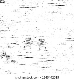 Grunge overlay layer. Abstract black and white vector background. Monochrome vintage surface with dirty pattern in cracks, spots, dots. Old wall in dark horror style design