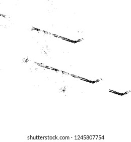 Grunge overlay layer. Abstract black and white vector background. Monochrome vintage surface with dirty pattern in cracks, spots, dots. Old painted wall in dark horror style design