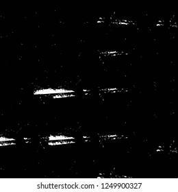 Grunge overlay layer. Abstract black and white vector background. Monochrome vintage surface with dirty pattern in cracks, spots, dots. Old painted wall in dark horror style design