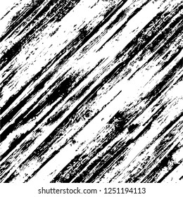 Grunge overlay layer. Abstract black and white vector background. Monochrome vintage surface with dirty pattern in cracks, spots, dots. Old painted wall in dark horror style design