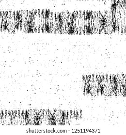 Grunge overlay layer. Abstract black and white vector background. Monochrome vintage surface with dirty pattern in cracks, spots, dots. Old painted wall in dark horror style design