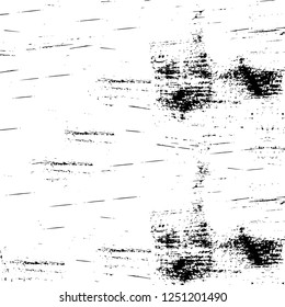 Grunge overlay layer. Abstract black and white vector background. Monochrome vintage surface with dirty pattern in cracks, spots, dots. Old painted wall in dark horror style design