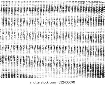 Grunge overlay texture. Distress texture. Vector template.