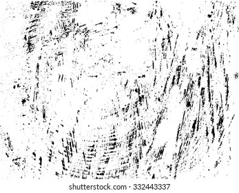 Grunge overlay texture. Distress texture. Vector template.