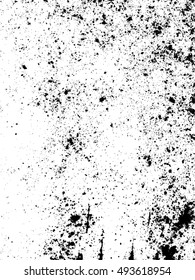 Grunge overlay texture. Distress texture. Vector template.