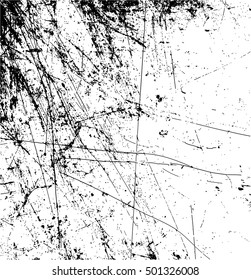 Grunge overlay texture. Distress texture. Vector template.