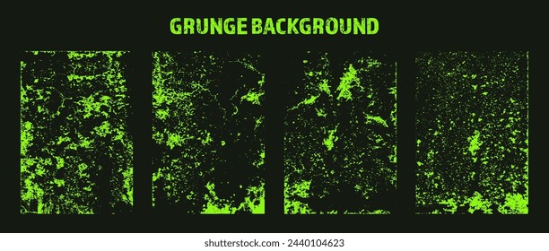 Grunge overlay texture. Old dirty concrete background with cracks and scratches. Distressed grainy surface. Vintage urban backdrop. Scraped and stained design element. Vector illustration
