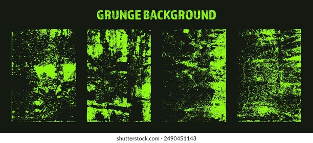 Grunge overlay texture. Old dirty concrete background with cracks and scratches. Distressed grainy surface. Vintage urban backdrop. Scraped and stained design element. Vector illustration