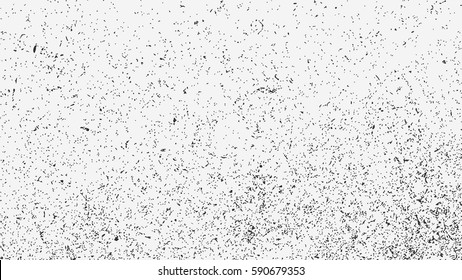 Grunge overlay texture. Vector illustration of black and white abstract grainy background with dust and noise for your design