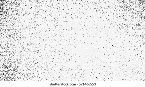 Grunge overlay texture. Vector illustration of black and white abstract grainy background with dust and noise for your design