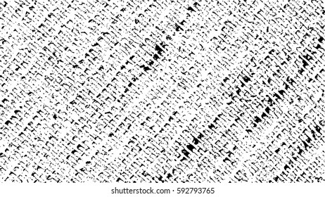 Grunge overlay texture. Vector illustration of black and white abstract old dirty grainy background with dust and noise for your design